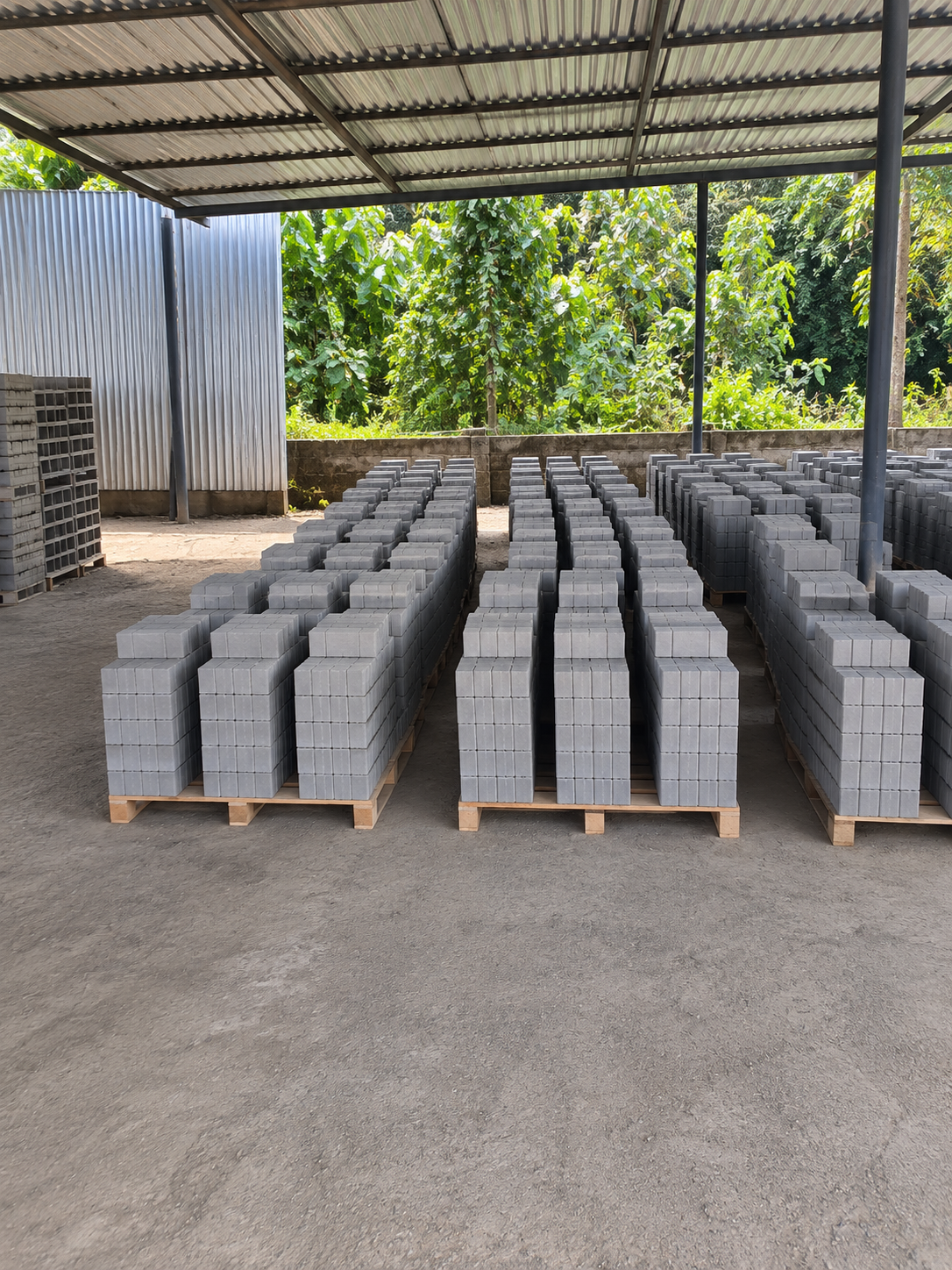 Neo Bricks factory yard